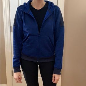 Full zip adidas hoodie. Size small